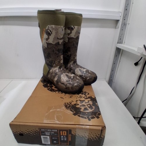 MUDDY DV8 OUTDOORS INSULATED BOOT - 17" - 1000G - SIZE 10 - GREEN/CAMO image 3