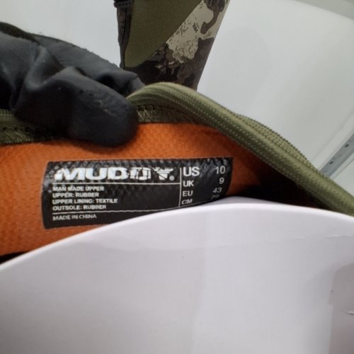 MUDDY DV8 OUTDOORS INSULATED BOOT - 17" - 1000G - SIZE 10 - GREEN/CAMO image 4