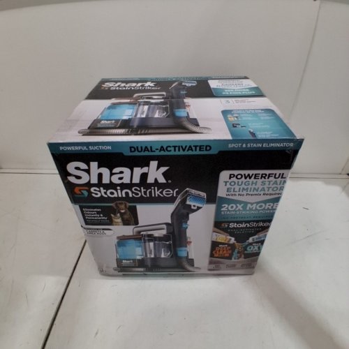 SHARK STAINSTRIKER PORTABLE CARPET CLEANER & UPHOLSTERY CLEANER - BLUE/GREY (MODEL: PX200C V5) image 2