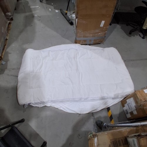 MELLOW THE CLOUD LAYER PLUSH MATTRESS TOPPER -- TWIN 3" - WHITE image 3
