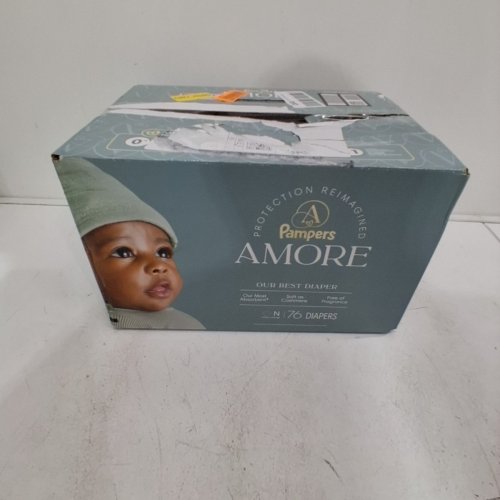 76PK PAMPERS AMORE FRAGRANCE FREE DIAPER - NEWBORN image 3