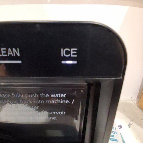 EUHOMY SELF-CLEANING COUNTERTOP NUGGET ICE MAKER - 40LBS/24H - BLACK - (MODEL: IM017-N) image 2
