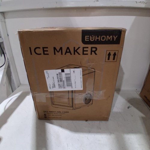EUHOMY SELF-CLEANING COUNTERTOP NUGGET ICE MAKER - 40LBS/24H - BLACK - (MODEL: IM017-N) image 7
