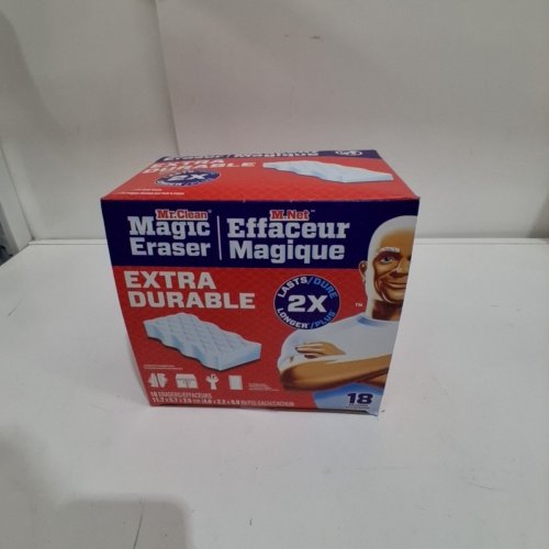 18PK MR. CLEAN EXTRA DURABLE MAGIC ERASERS - WHITE image 2