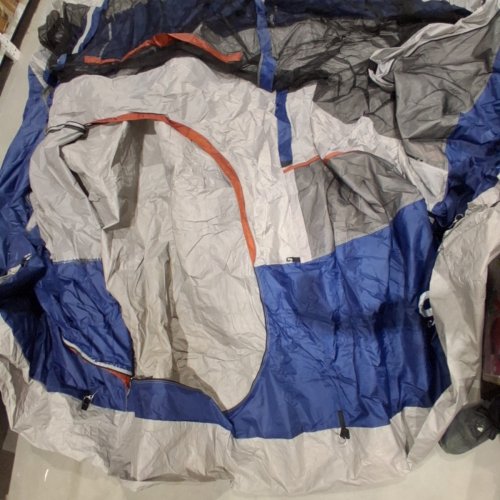 CAMPROS CP WEATHER RESISTANT 8-PERSON CAMPING TENT WITH CARRY BAG - BLUE/GREY - (MODEL: CP-140972) image 5
