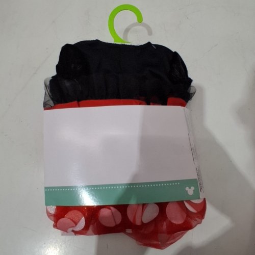 BABY DISGUISE MINNIE MOUSE COSTUME - 12-18 MONTHS - RED BLACK image 3