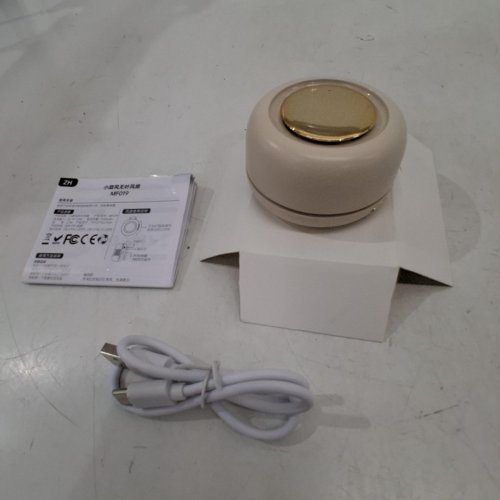 PORTABLE SILENT MINI BLADELESS FAN - 3" - BEIGE (MODEL: MF019) image 4