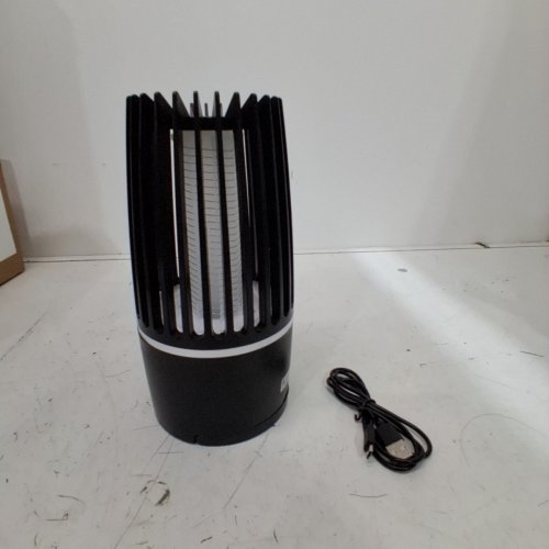 2 IN 1 PORTABLE ELECTRIC SHOCK MOSQUITO LAMP AND LIGHT - 5V - 5W - 4000MAH - BLACK (MODEL: BG-001) image 2