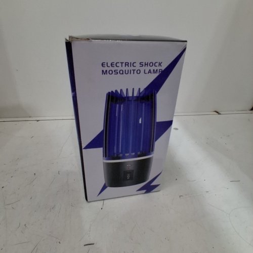 2 IN 1 PORTABLE ELECTRIC SHOCK MOSQUITO LAMP AND LIGHT - 5V - 5W - 4000MAH - BLACK (MODEL: BG-001) image 4