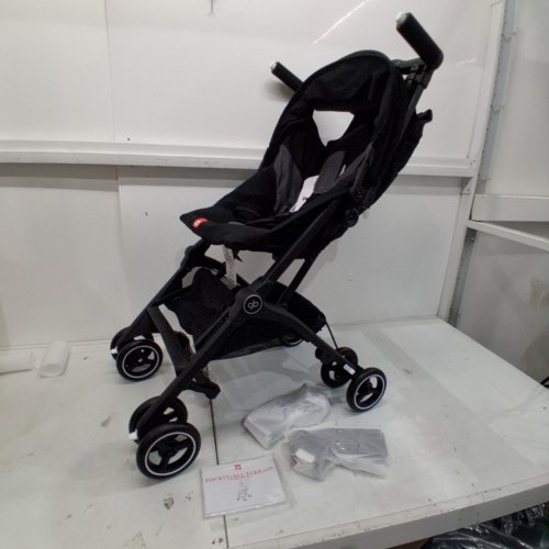 GB POCKIT TRAVEL-FRIENDLY ALL-TERRAIN STROLLER – ULTRA COMPACT, LIGHTWEIGHT, BREATHABLE FABRIC - 55LBS CAP - VELVET BLACK (MODEL:‎619000529) image 3