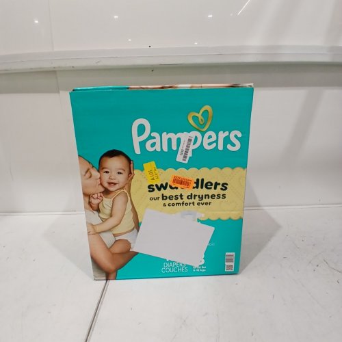 132PK PAMPERS SWADDLERS BEST DRYNESS DISPOSABLE DIAPERS - SIZE 3 - (16-28LBS) image 3