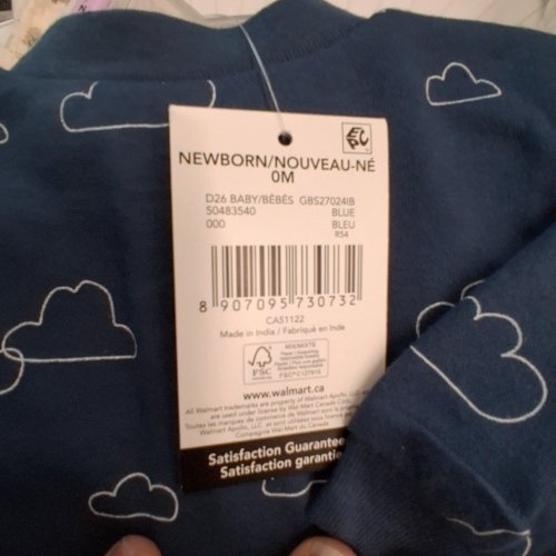 2PK SLEEPER SET - NEWBORN/0M - BLUE image 2