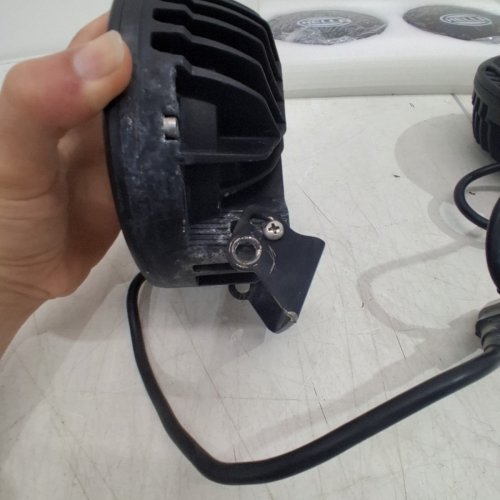 2PK HELLA VALUEFIT 500 LED DRIVING LAMP KIT - UNIVERSAL FIT - 2100LM - 6000K - 22.5W - BLACK (MODEL: 358117171 image 4