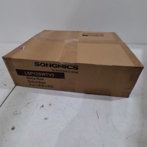 12PK SONGMICS STACKABLE SHOE BOXES- WHITE (MODEL:ULSP12SWT) image 2