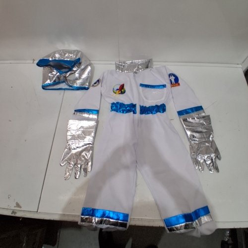 KIDS ASTRONAUT COSTUME JUMPSUIT -7/8 image 2
