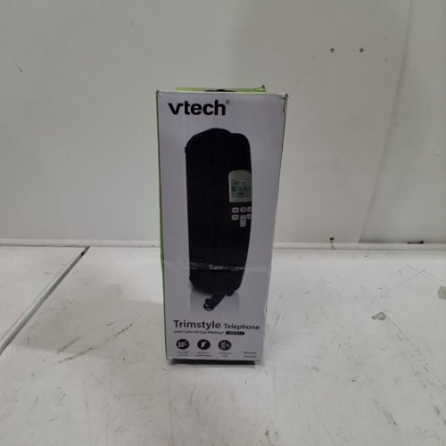 VTECH TRIMSTYLE TELEPHONE WITH CALLER ID/CALL WAITING & NO AC POWER NEEDED - BLACK (MODEL: CD1113) image 4