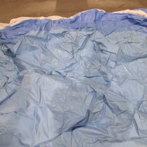 DUERER INFLATABLE SWIMMING POOL - 118"X72"X22" - BLUE image 3