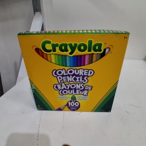 100PK CRAYOLA COLOURED PENCILS image 2