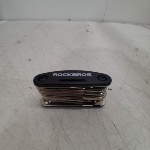 ROCKBROS 16-IN-1 MULTI-FUNCTION BIKE TOOL REPAIR KIT - BLACK image 2