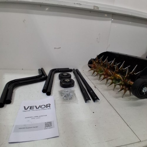 VEVOR GARDEN LAWN AERATOR -18" -BLACK (MODEL: LASS001) image 3