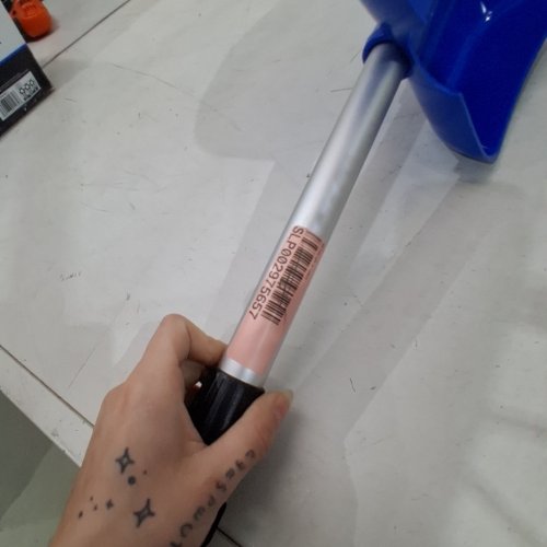 KIDS TELESCOPIC PLASTIC SHOVEL WITH GRIP HANDLE - 31"-41" - BLUE image 2