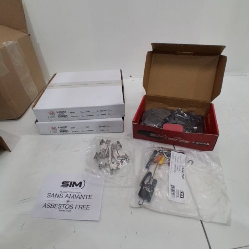 3PC CMX & SIM FRONT ROTORS AND BRAKE PAD SET - SELECT HONDA MODELS - (MODEL: 8-96087 / SIM-948) image 2