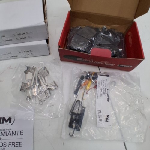 3PC CMX & SIM FRONT ROTORS AND BRAKE PAD SET - SELECT HONDA MODELS - (MODEL: 8-96087 / SIM-948) image 3