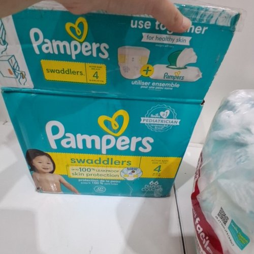 57PK PAMPERS CRUISERS 360° DIAPERS - SIZE 7 - MULTICOLOURED image 4