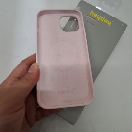 HEYDAY SILICONE PHONE CASE FOR IPHONE 13/14/15/16E - SOFT PINK image 4