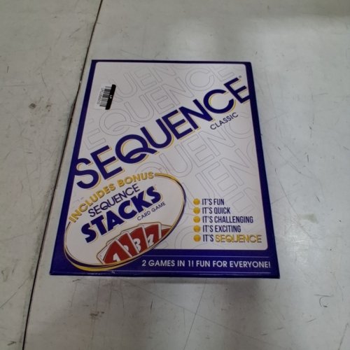 GOLIATH CLASSIC SEQUENCE CARD GAME WITH SEQUENCE STACKS BONUS - 2-12 PLAYERS (MODEL: HZ0995) image 3