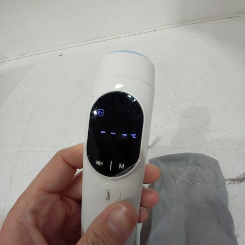 KEANOR INFRARED FORHEAD & EAR THERMOMETER WITH DIGITAL DISPLAY - WHITE/BLUE (MODEL: AOJ-20F) image 2