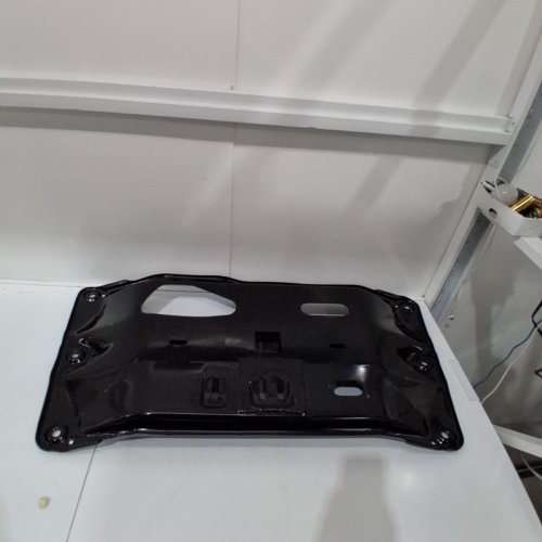 CROWN AUTOMOTIVE TRANSMISSION SUPPORT SKID PLATE - FITS JEEP WRANGLER 1987-95 - BLACK (MODEL: 52003960) image 3