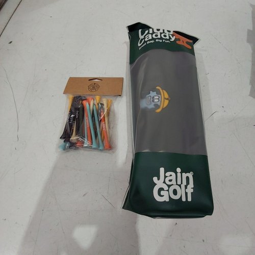 JAIN GOLF THE CADDY BAG WITH GOLF TEES - GREEN image 2