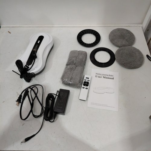 KADS AUTOMATIC WINDOW CLEANING ROBOT - 5600PA - WHITE (MODEL: HCR-31) image 3