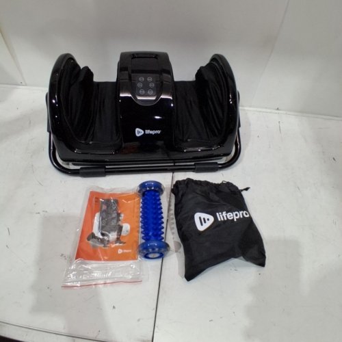 LIFEPRO SHIATSU MASSAGER WITH REMOTE - BLACK (MODEL: CA-LP-RLXTX-BLK) image 3