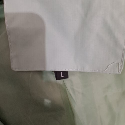 HOODED ZIP JACKET - LARGE - SAGE GREEN image 3