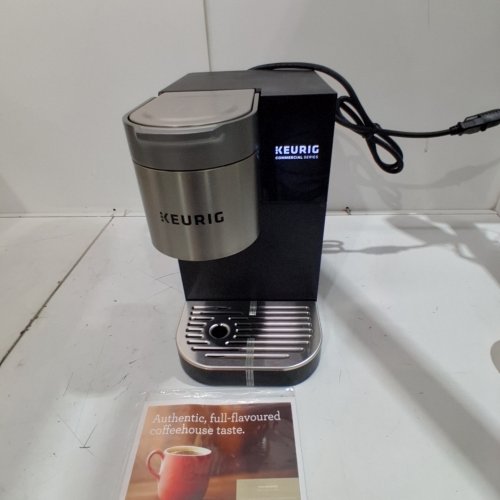 KEURIG DIGITAL COMMERCIAL SINGLE CUP BREWER - 12CUP - BLACK / SILVER (MODEL: K-2550) image 2