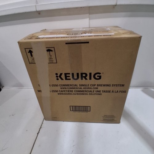 KEURIG DIGITAL COMMERCIAL SINGLE CUP BREWER - 12CUP - BLACK / SILVER (MODEL: K-2550) image 9