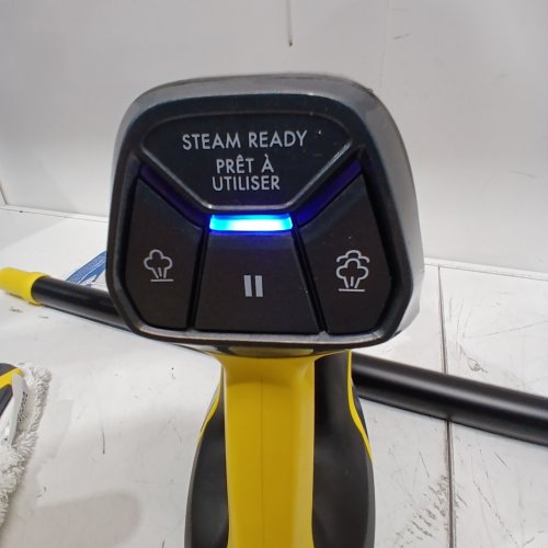 BISSELL 3-IN-1 POWERSTEAMER HEAVY DUTY STEAM MOP & HANDHELD CLEANER - GREY/YELLOW (MODEL: 2685B) image 2