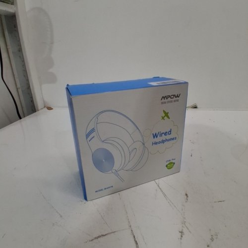 KID'S MPOW CH6 PRO ADJUSTABLE OVER EAR HEADPHONES WITH MICROPHONE - AQUA/GREY (MODEL: MPBH420AG) image 2