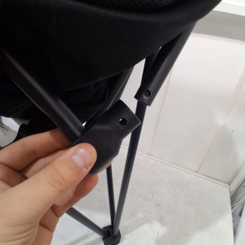 PADDED CAMPING CHAIR - BLACK (MODEL: AC-5913B-BK) image 4
