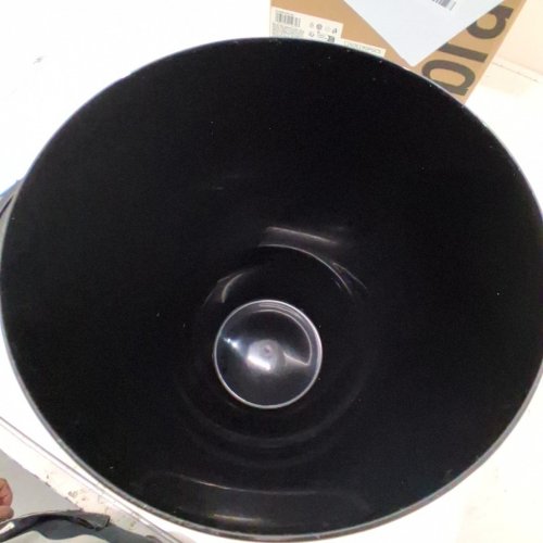 UMBRA TOUCH OFFICE/BATHROOM TRASH CAN - 1.6GAL CAPACITY - BLACK image 3
