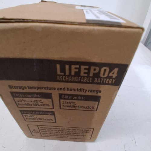 2PK NERMAK LITHIUM LIFEPO4 BATTERY FOR EMERGENCY LIGHT, GAME FEEDER AND MORE - 6V - 6AH - BLACK (MODEL: 6V6A) image 2