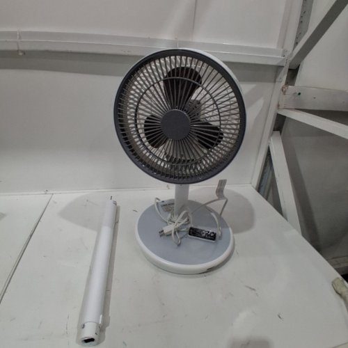 WOOZOO PEDESTAL 12-SPEED 360° AIR CIRCULATOR / FAN - ADJUSTABLE HEIGHT 21" - 40" - WHITE (MODEL: STF-360DC/1747373) image 3