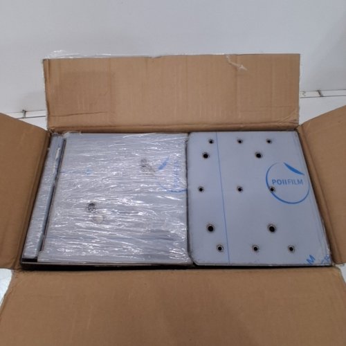 4PK VEVOR POST BASE ANCHOR BRACKET PLATE FOR PORCH OR DECK - 8" X 8" - STAINLESS STEEL (MODEL: BBLZ-8IN-4) image 2