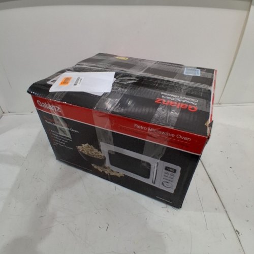 GALANZ RETRO STYLE COUNTERTOP MICROWAVE OVEN - 0.7CU.FT. - WHITE (MODEL: GLCMKZ07WER07) image 10