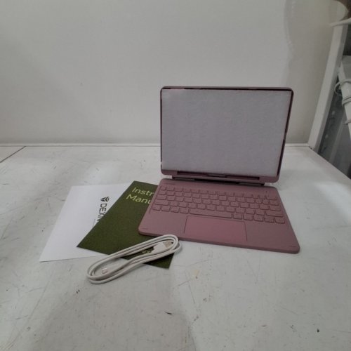 DEXNOR CASE WITH KEYBOARD FOR IPAD 9TH/8TH/7TH GENERATION - 10.2" - PEONY PINK (MODEL: DK007) image 4