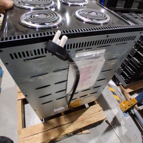 ELEMENT SLIDE-IN COIL STOVE RANGE WITH 4 BURNERS - 24" - 3.7 CU. FT - STAINLESS STEEL / BLACK (MODEL:EECR24MES-CA) image 6