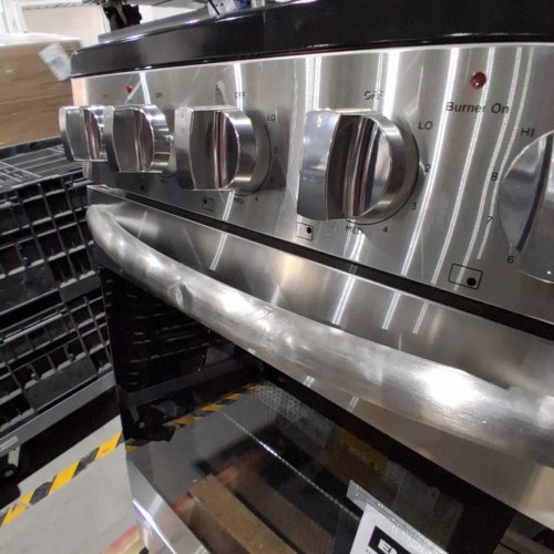 ELEMENT SLIDE-IN COIL STOVE RANGE WITH 4 BURNERS - 24" - 3.7 CU. FT - STAINLESS STEEL / BLACK (MODEL:EECR24MES-CA) image 7