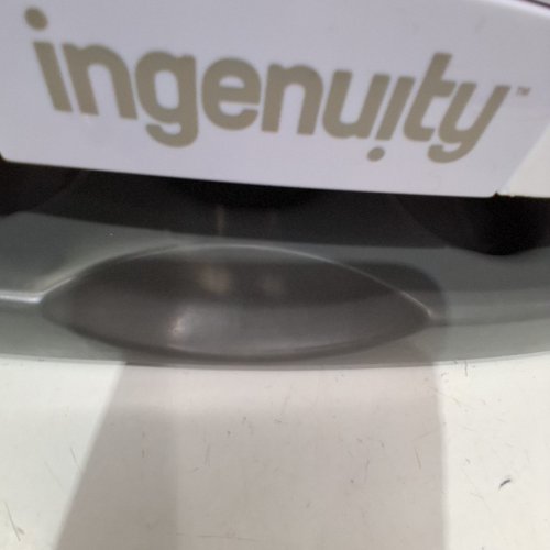 INGENUITY BABY BASE 2-IN-1 BOOSTER SEAT WITH FOOD & DRINK TRAY - 50LBS CAPACITY - BEIGE (MODEL: 10678) image 3